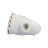 Body Assembly, Jet, Waterway Poly Jet, Ell Body, 1"S Water x 1/2"S 1"Spg Air, 2-5/8" Hole Size w/ Wall Fitting : 210-5970