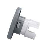 Jet Internal, Pentair Diverter Jet, Diverter Jet, 3-Port, 4-1/2" Face, Emerald Cut, 1" Orifice, Dark Gray : 474811WW