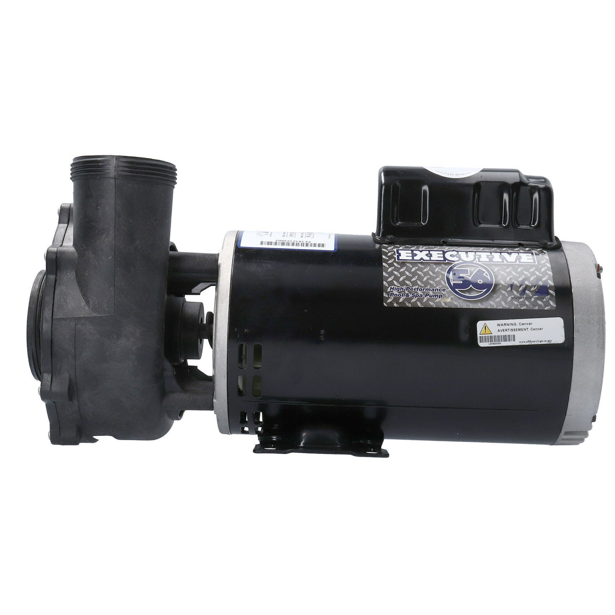 Pump, Waterway Executive 56, 5.0HP, 230V, 2-Speed, 2-1/2" x 2"MBT, SD, 56-Frame : 3722021-13