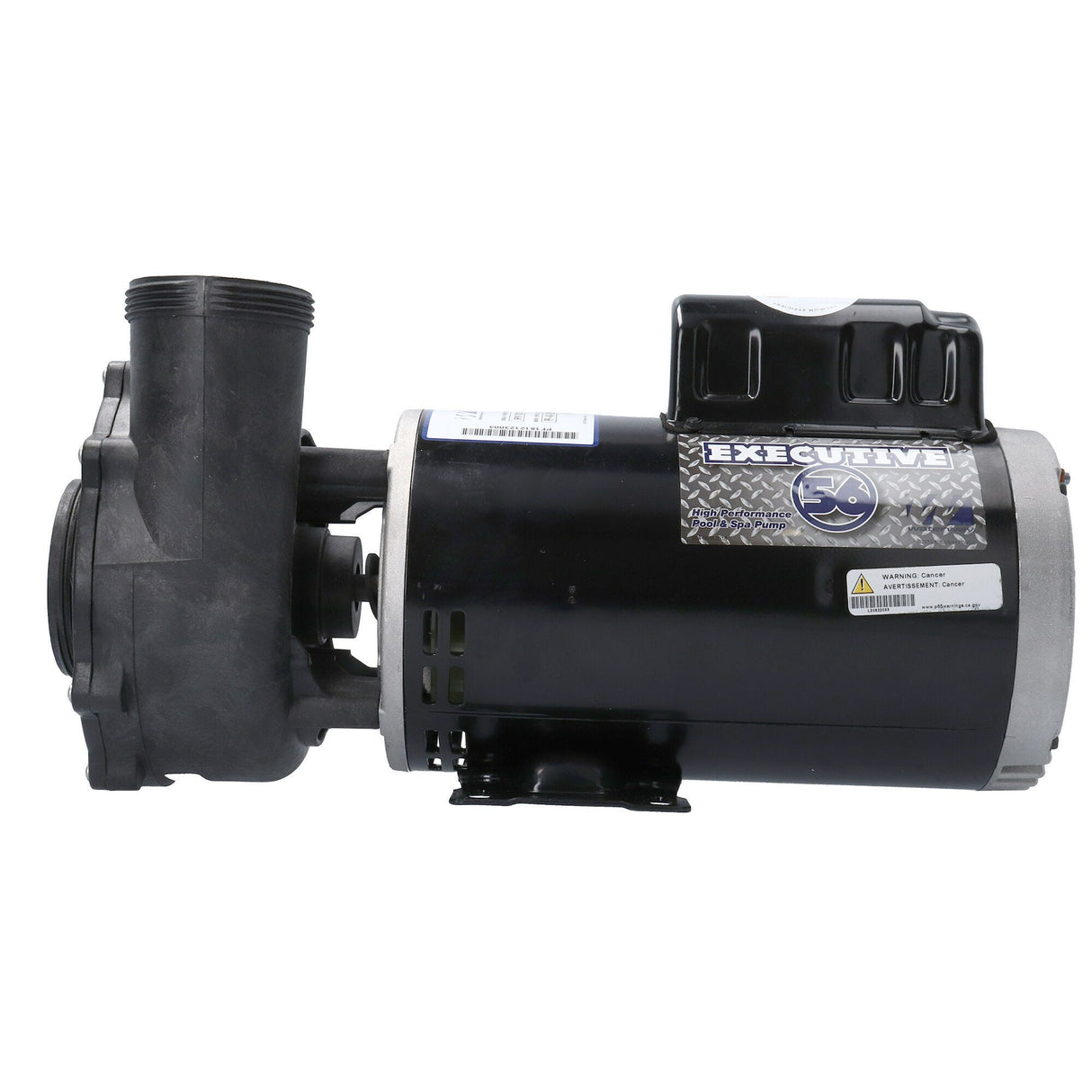 Pump, Waterway Executive 56, 5.0HP, 230V, 2-Speed, 2-1/2" x 2"MBT, SD, 56-Frame : 3722021-13