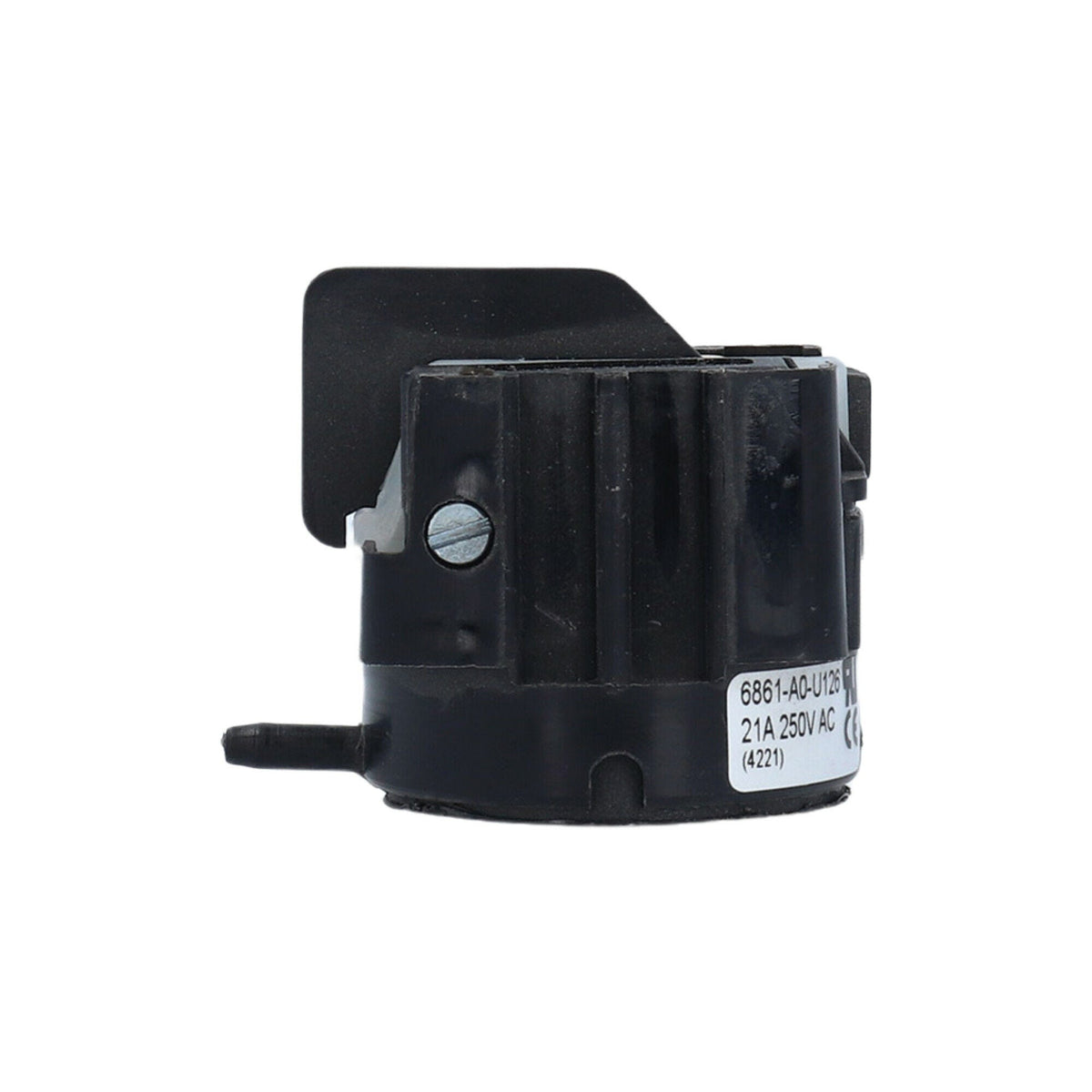 Air Switch, Latching, HERGA, SPDT, 20Amp, Radial Spout : 6861-A0-U126