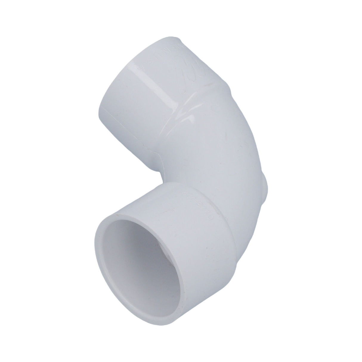 Fitting, PVC, Ell, 90°, Sweep, Slip, 1-1/2"S x 1-1/2"S : 411-9110