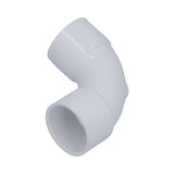 Fitting, PVC, Ell, 90°, Sweep, Slip, 1-1/2"S x 1-1/2"S : 411-9110