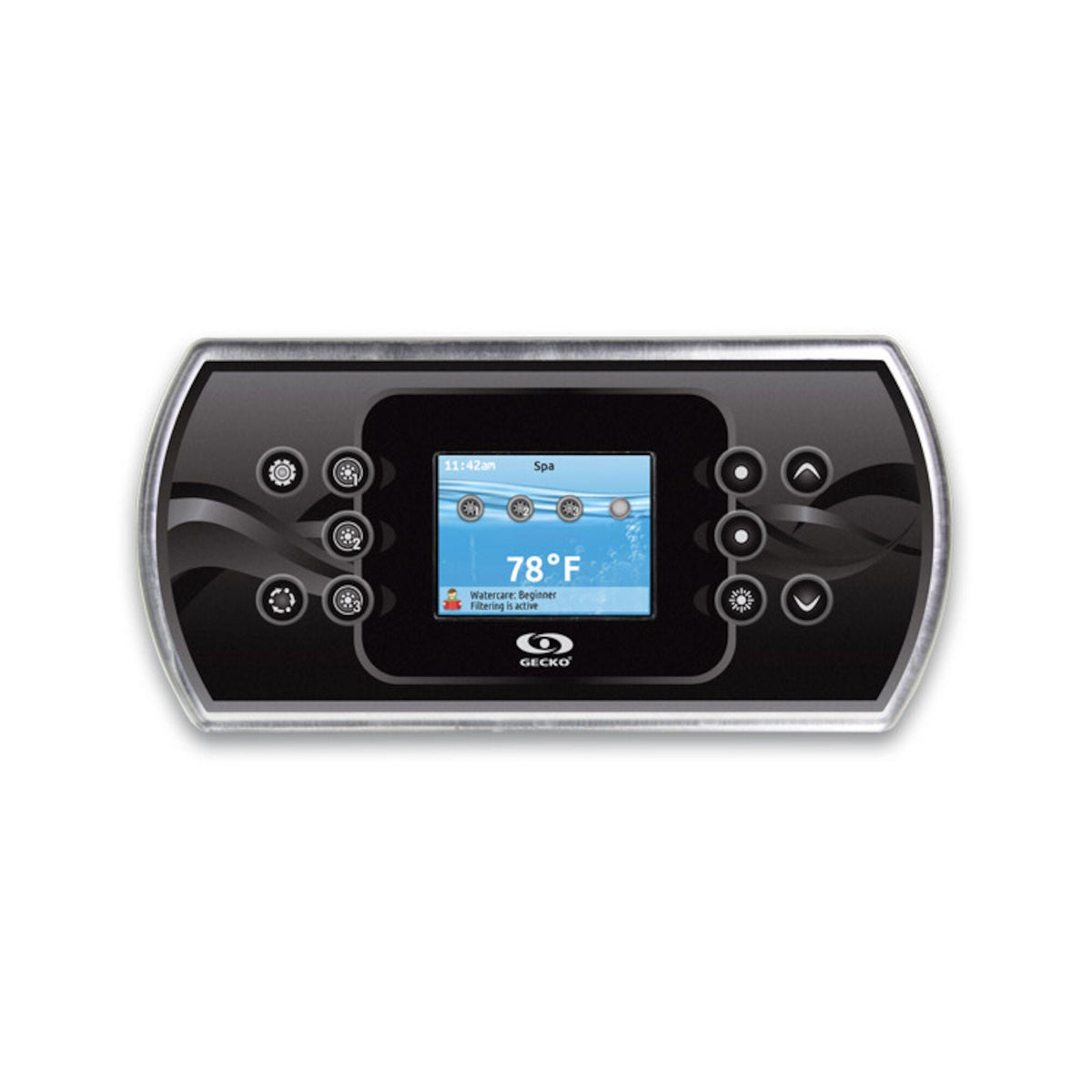 Spaside Control, Gecko, 10-Button, in.k800-CLEAR and Overlay GE1 : 0607-008030