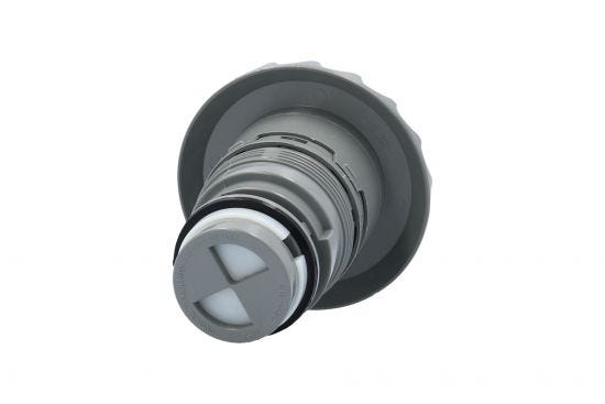 Jet Internal, Waterway Poly Jet, Adjustable Deluxe, Pulsator, 3-1/2" Face, Gray : 210-6077