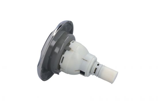 Jet Internal, Waterway Power Storm, Roto, 5" Face, 5-Scallop, Gray w/ Stainless Escutcheon : 212-5637S