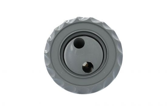 Jet Internal, Waterway Poly Jet, Adjustable Deluxe, Pulsator, 3-1/2" Face, Gray : 210-6077