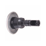 Jet Internal, Rising Dragon Quantum, 2-1/2" Face, Screw In, Directional, Smooth Gray w/ Stainless Escutcheon : RD203-2317S