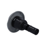 Jet Internal, Rising Dragon Quantum, 2-1/2" Face, Screw In, Directional, Smooth Gray w/ Stainless Escutcheon : RD203-2317S