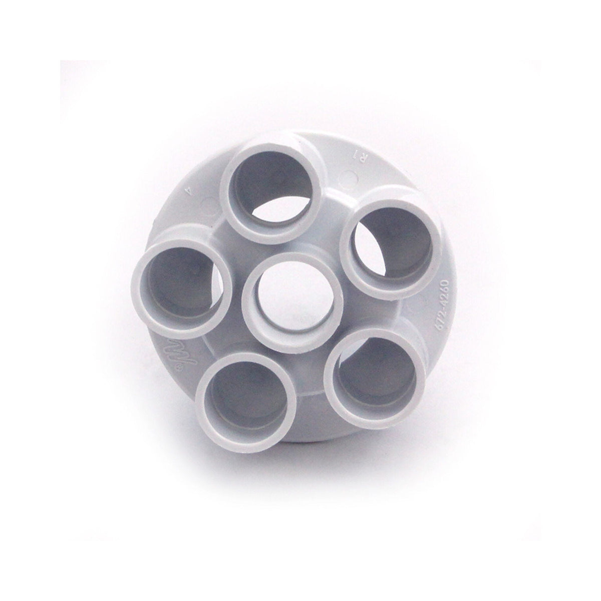 Manifold, PVC, Waterway, 2"S x 6 3/4"S Ports : 672-4260
