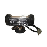 Bath Heater, HydroQuip T-Style w/Pressure Switch, 1.5KW, 115V, 1-1/2", 5.5" Length, NEMA Cord : PH100-15UP-S