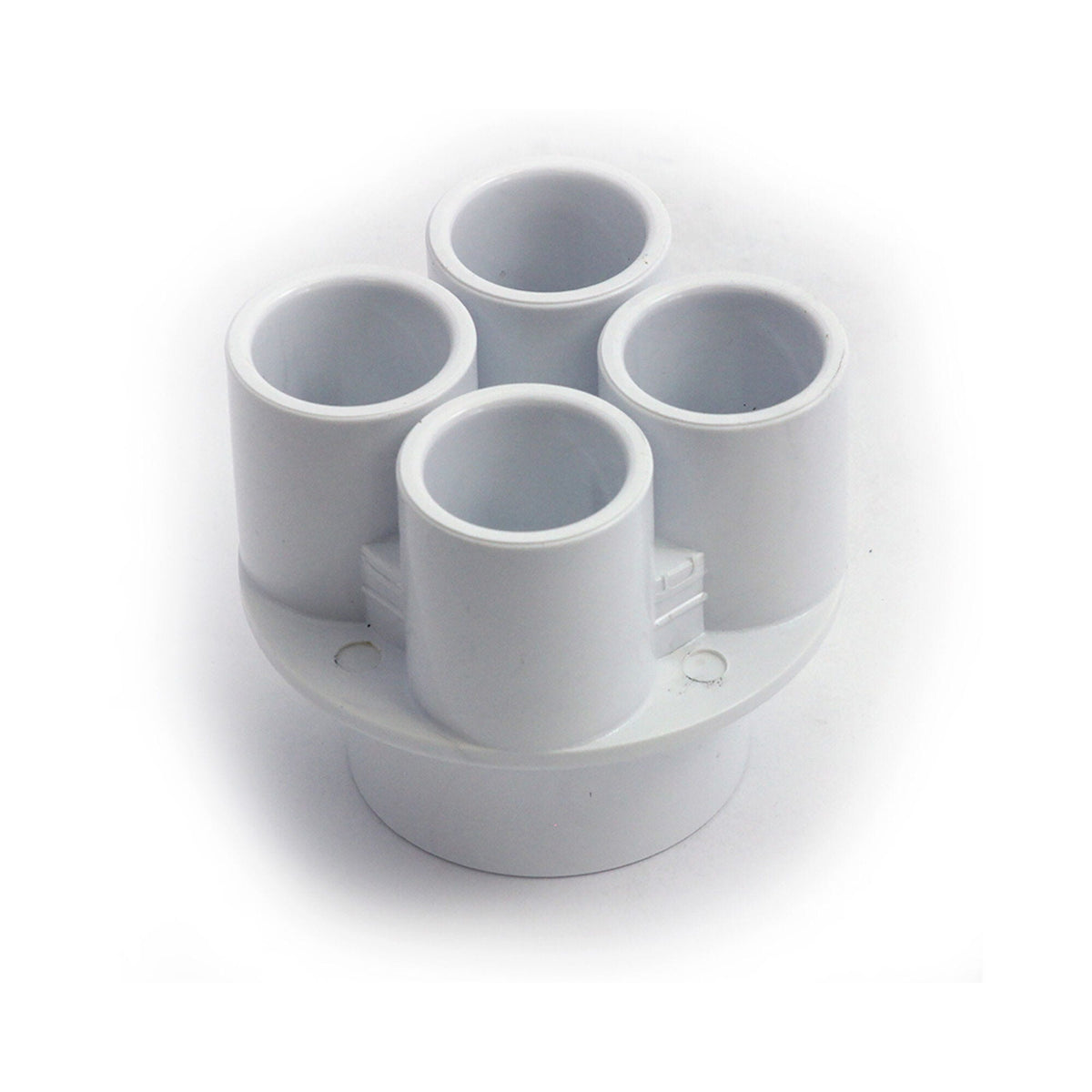 Manifold, PVC, Waterway, 1-1/2"S x 4 3/4"S Ports : 672-4670