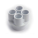 Manifold, PVC, Waterway, 1-1/2"S x 4 3/4"S Ports : 672-4670