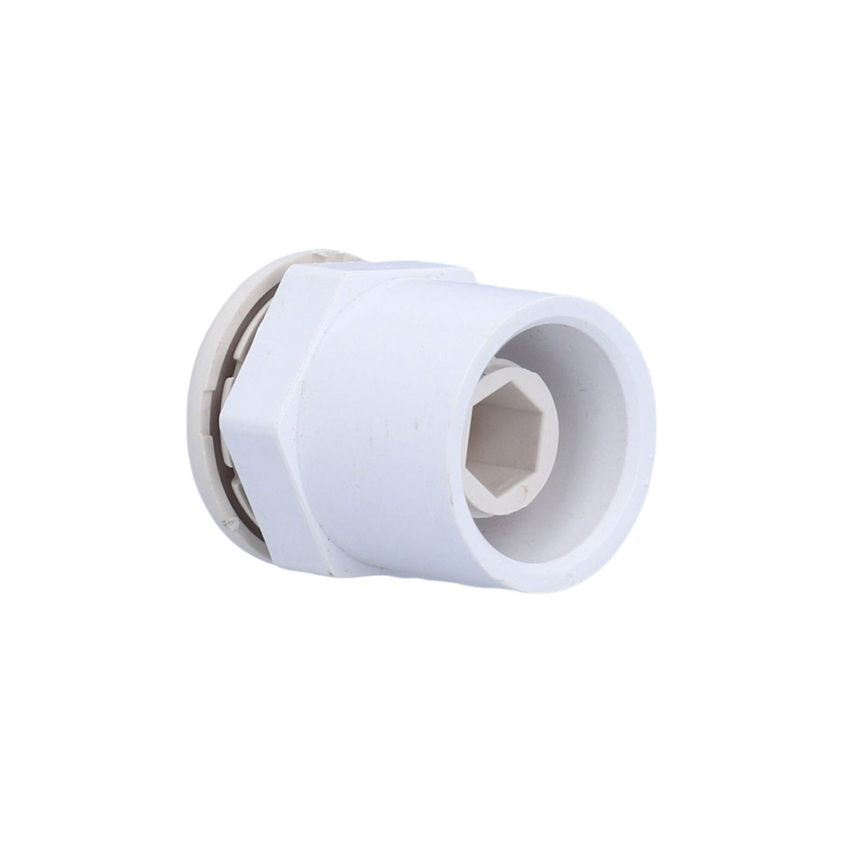 Air Injector, Waterway Lo-Profile, 3/4"S x 1" Spg, White : 670-2150