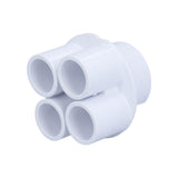 Manifold, PVC, Waterway, 1-1/2"S x 4 3/4"S Ports : 672-4670