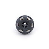 Jet Internal, Waterway Cluster Storm, 2-1/4" Face, 6-Spoke, Rifled, Gray w/ Stainless Escutcheon : 212-0137S