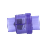 Check Valve, Air, Waterway, 1/4lb Spring, 2"Spg x 2"Spg, Clear : 600-8160