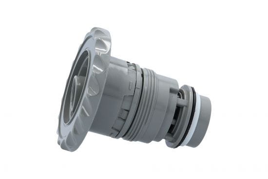 Jet Internal, Waterway Poly Jet, Adjustable Deluxe, Directional, 3-1/2" Face, Gray : 210-6087