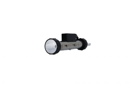 Heater Assembly, Saratoga, Low Flow, 4.0kW, 230V, 2" x 13-1/2"Long, 3/4" Barb x 3/4"Barb, w/1/8" : C2400-C3037-2