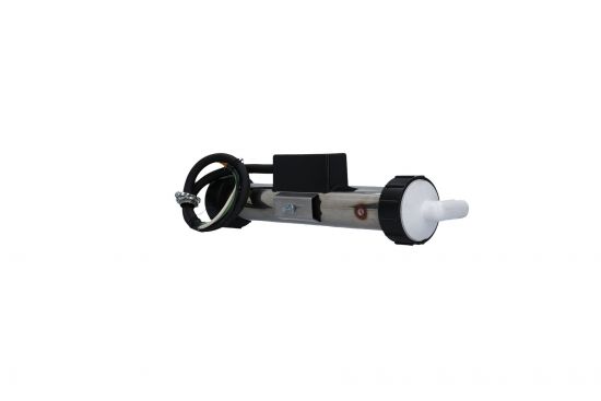 Heater Assembly, Saratoga, Low Flow, 4.0kW, 230V, 2" x 13-1/2"Long, 3/4" Barb x 3/4"Barb, w/1/8" : C2400-C3037-2