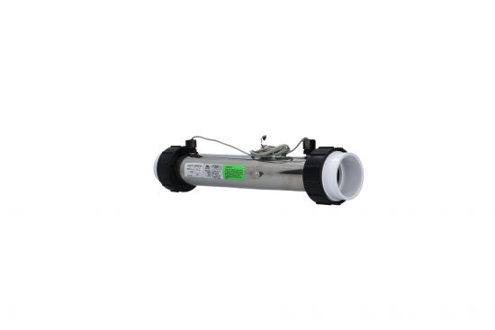 Heater Assembly, HydroQuip, Flo-Thru, M7, 5.5KW, 230V, 2.25" x 13.375" : 26-0069-7S-KS