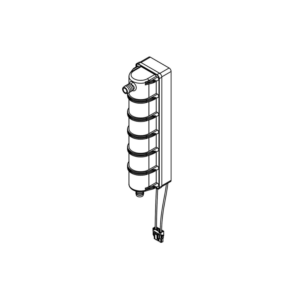 Heater Assembly, Sundance OEM, 5.5kw, 230v, 3/4" RB x 3/4" RB, Black , 50/60Hz : 6500-843