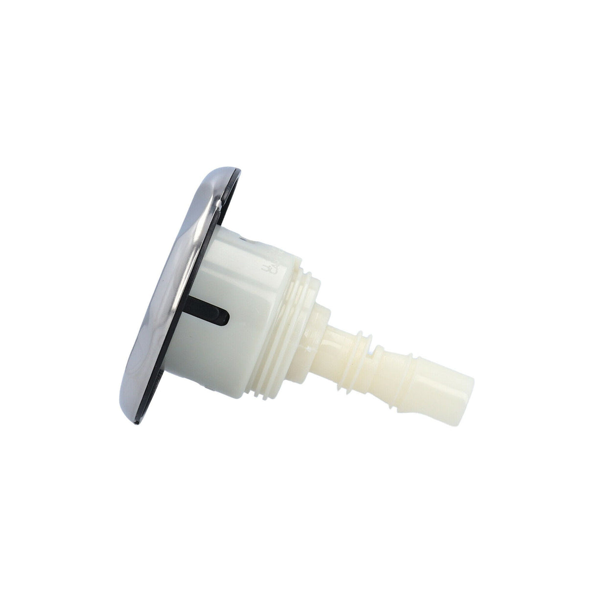 Jet Internal, Waterway, Mini Storm, Directional, Thread In, 3" Face, Black/Stainless : 229-5411S