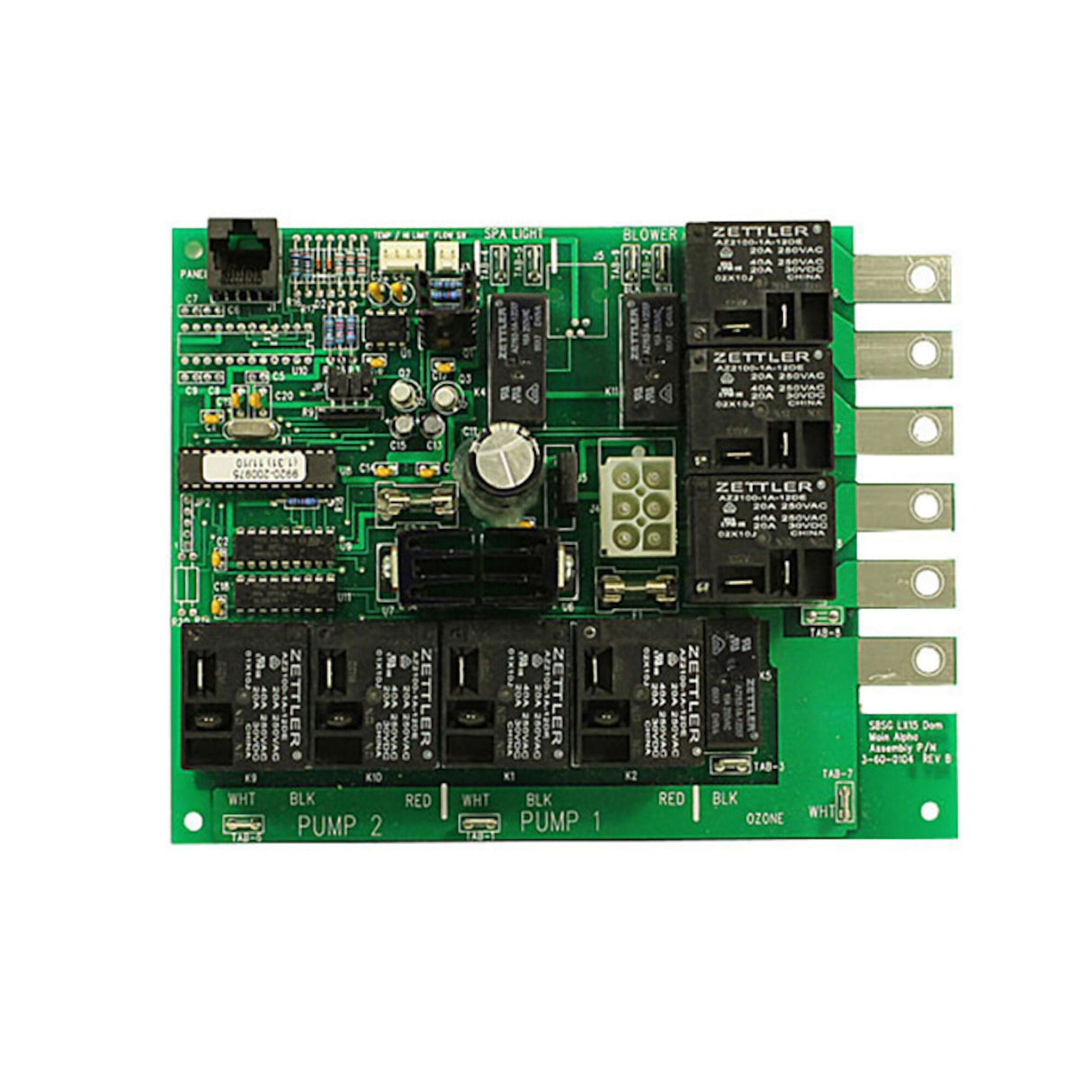 Circuit Board, Len Gordon, LX-15, Rev1.31, SBSG, Pre2001, No Circ : 3-60-0104