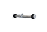 Heater Assembly, Gecko MSPA, 5.5kW, 230V, 2" x 15"Long w/External T-Well, Pressure Tap : C2550-0601ET