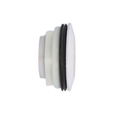 Wall Fitting, Return, Waterway, 1-1/2"FPT x 1-1/2"S w/Nut, Gasket, White : 400-9150
