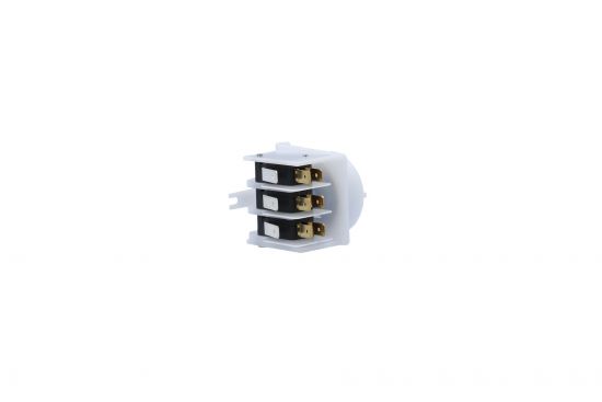 Stepper Switch, Air, Presair, 21A, Blue Cam, 4-Function, Center Spout : MCB311A