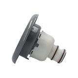 Jet Internal, Waterway Whirlpool, Non-Adjustable, 5" Face, Smooth, Gray : 212-2037