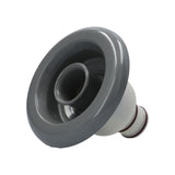 Jet Internal, Waterway Whirlpool, Non-Adjustable, 5" Face, Smooth, Gray : 212-2037