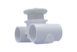 Jet Assembly, HydroAir Hydro-Jet, Extended, 1-1/2"S Water x 1-1/2"S Air, White : 10-5300-WHT