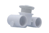 Jet Assembly, HydroAir Hydro-Jet, Extended, 1-1/2"S Water x 1-1/2"S Air, White : 10-5300-WHT