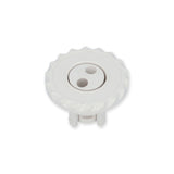Jet Internal, Waterway Deluxe Mini, Pulsator, 2-1/2" Face, White : 224-1040