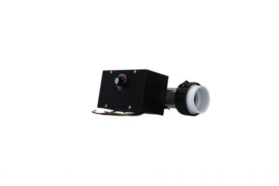 Heater Assembly, Generic, Flo-Thru, 1.5KW, 115V, 2" x 10" w/Pressure Switch, Hi-Limit & Thermostat : 20-08410