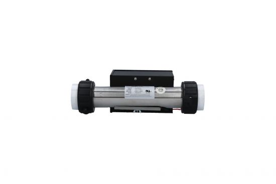 Heater Assembly, Generic, Flo-Thru, 1.5KW, 115V, 2" x 10" w/Pressure Switch, Hi-Limit & Thermostat : 20-08410
