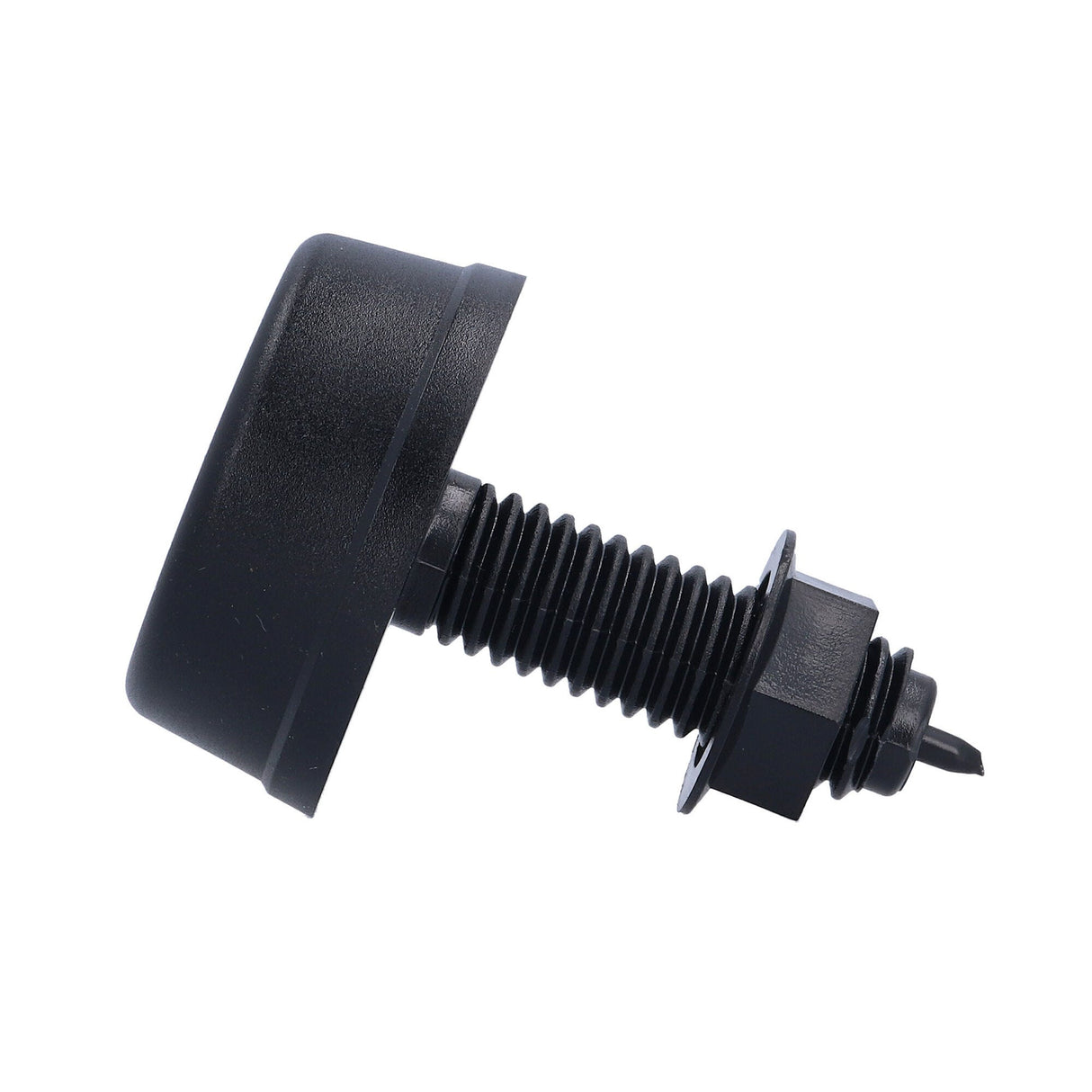 Air Button, Herga, Mushroom, Black : 6433-AZZZ