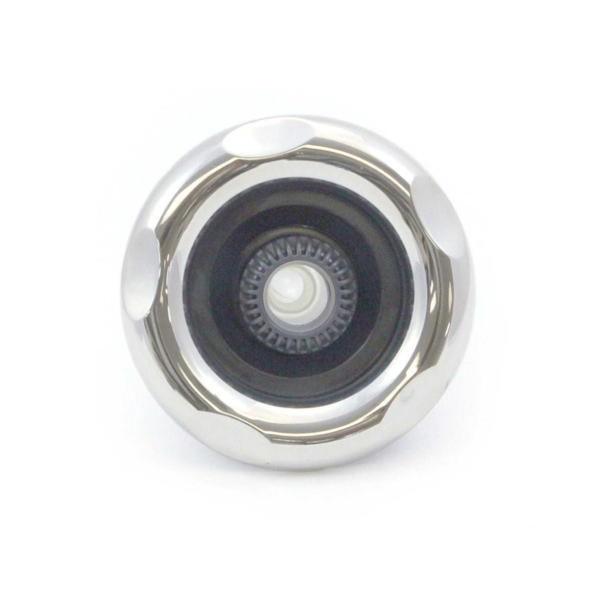 Jet Internal, CMP Typhoon 500, Directional, 5" Face, 5-Scallop, Graphite Gray, w/ Stainless Escutcheon : 23452-112-000
