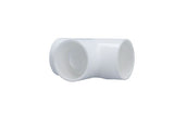 Fitting, PVC, Slip Tee, 2"S x 2"S x 2"S : 401-020
