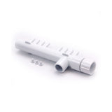 Manifold, PVC, Waterway, 1"S x 1"Spg x 1" spg x 8 3/8"SB Ports w/ 3 Plugs : 672-4370