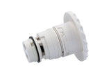 Jet Internal, Waterway Poly Jet, Adjustable Deluxe, Directional, 3-1/2" Face, White : 210-6080