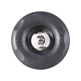 Jet Internal, Waterway Poly Storm, Rotating, 4" Face, Textured, 5-Scallop, Dark Silver/Sterling Silver : 212-8149DSG-STS