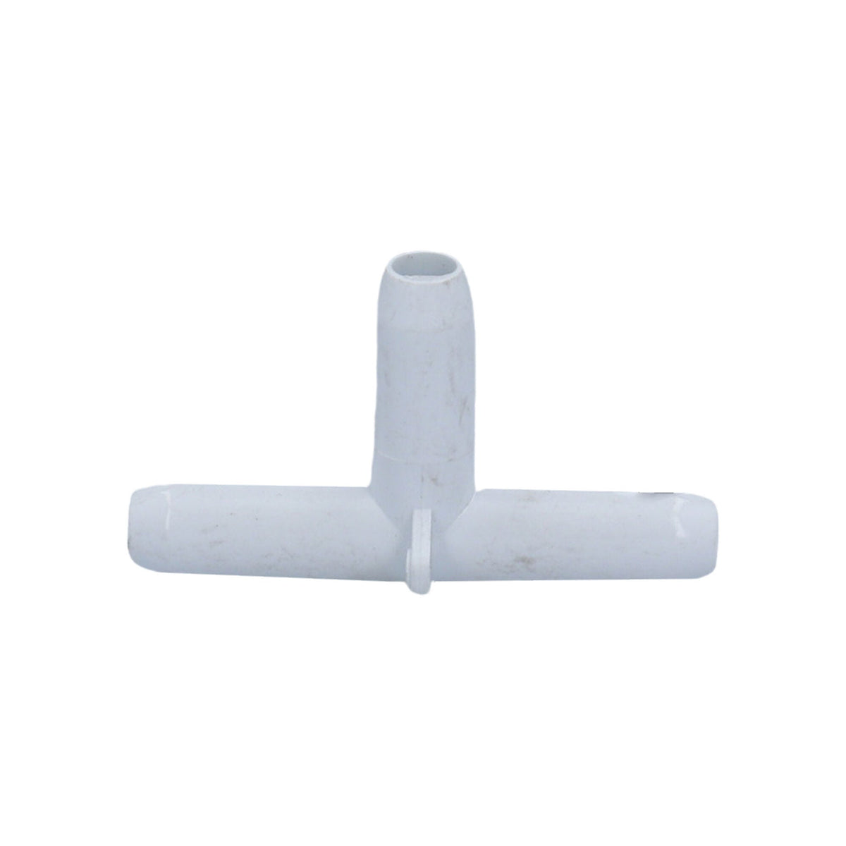 Fitting, PVC, Smooth Barb Tee, 3/8"SB x 3/8"SB x 3/8"SB : 413-1900