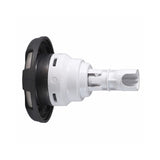 Jet Internal, Waterway Poly Storm II, Fixed, 3-3/8" Face, 6-Spoke, Dark Silver/Gray/Stainless : 212-3239DSG-7S
