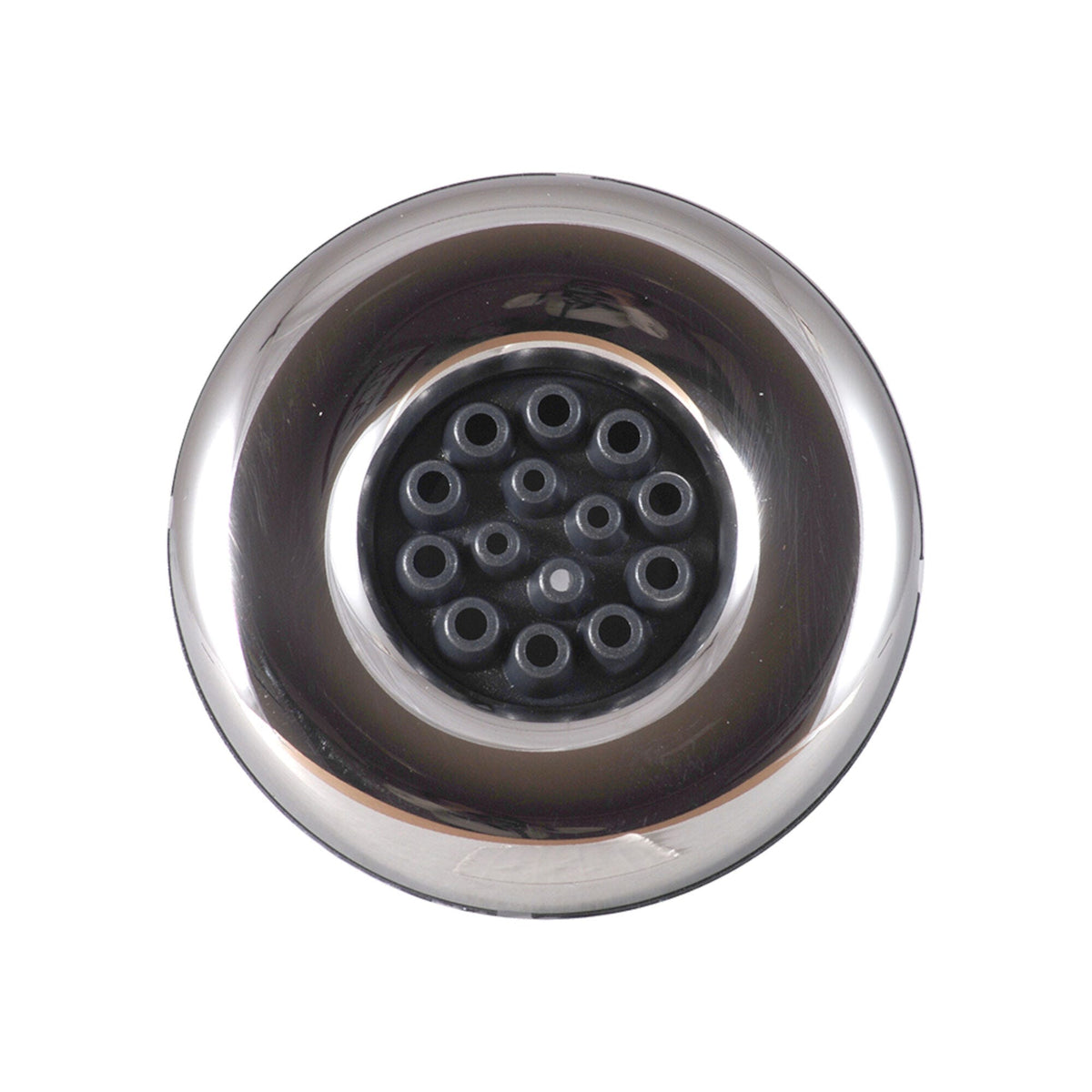 Jet Internal, Waterway Poly Storm, Multi-Massage, 4" Face, Smooth, Dark Silver/Stainless : 212-8299-DSGS