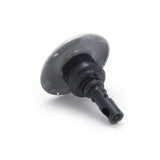 Jet Internal, Rising Dragon Quantum, 3" Face, Screw In, Directional, Smooth, Gray w/ Stainless Escutcheon : RD203-3717S