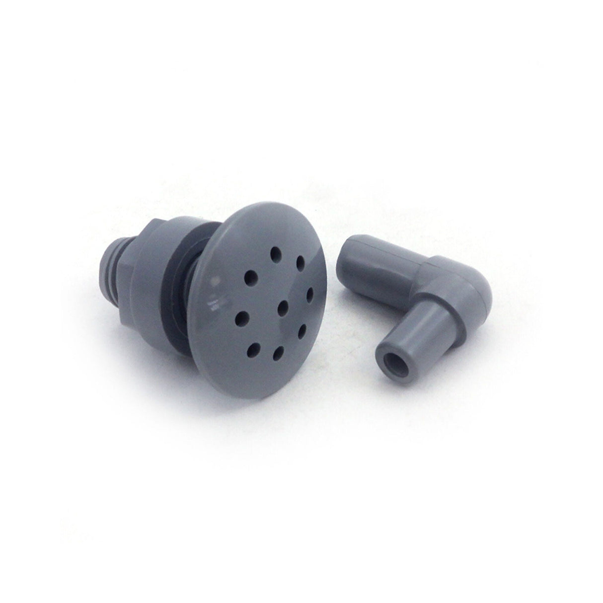 Air Injector, CMP Whirlwind, 3/8"SB, Ell, Gray : 23030-001-000