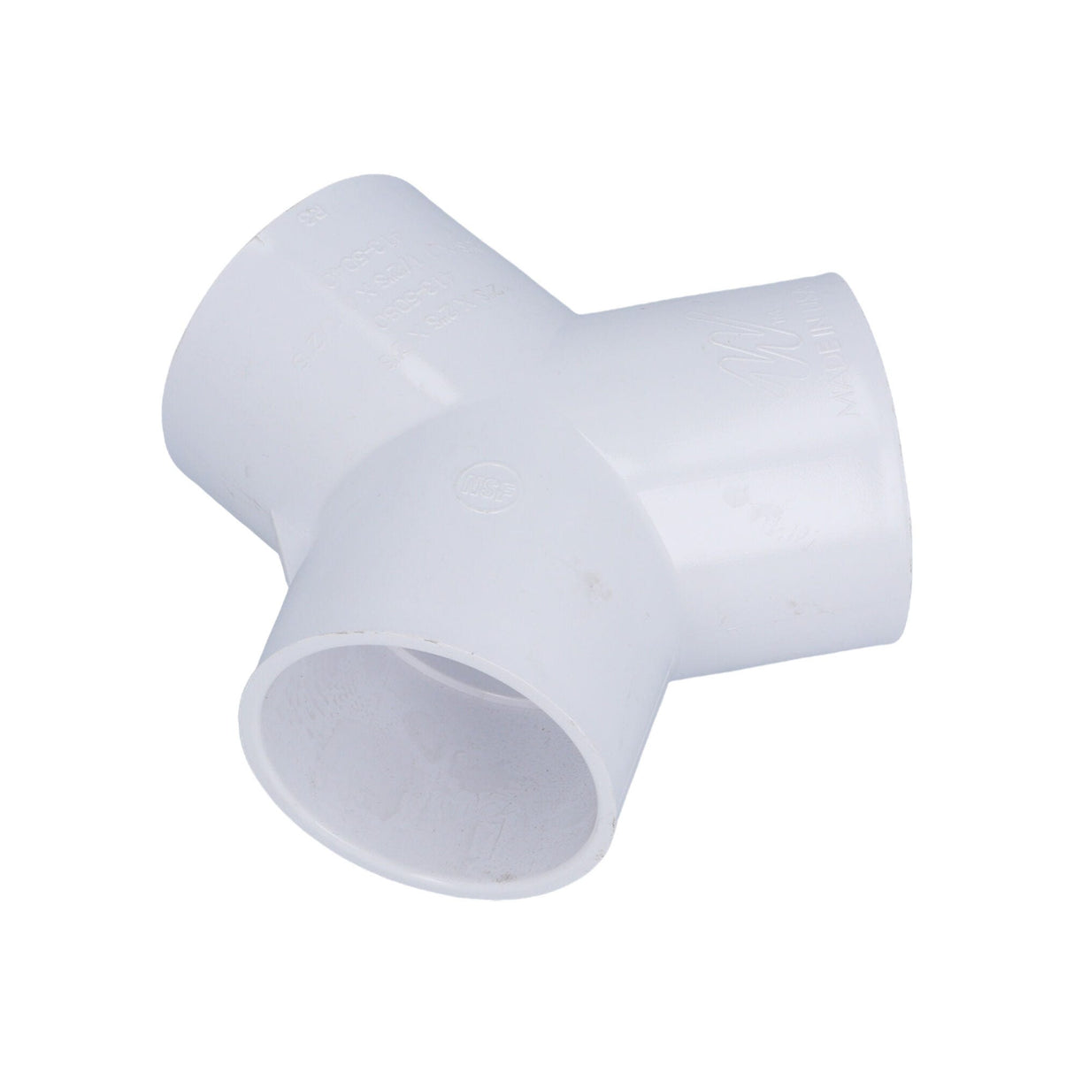 Fitting, PVC, Slip Wye, 120°, 2"S x 2"S x 2"S : 413-5080